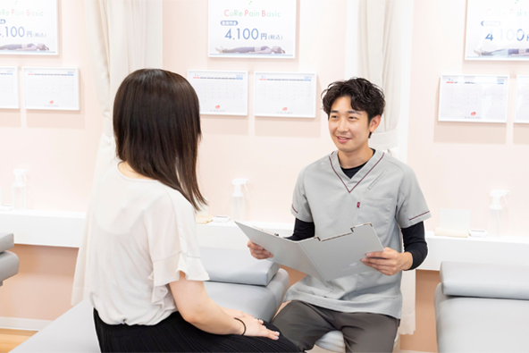 適切な施術をご案内